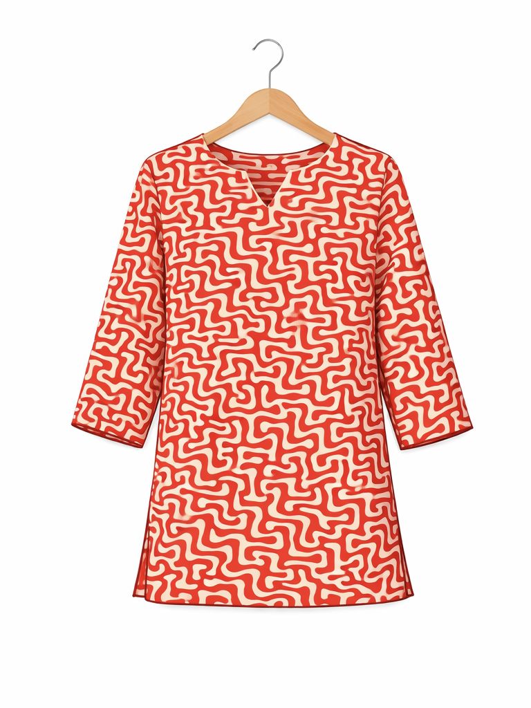Red Night Suit - Image 2