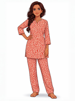 Red Night Suit