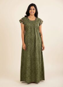 maxi nighty - green