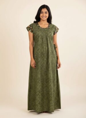 maxi nighty - green